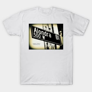 Alondra Boulevard, Compton, California by Mistah Wilson T-Shirt